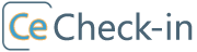 Ce Check-In logo